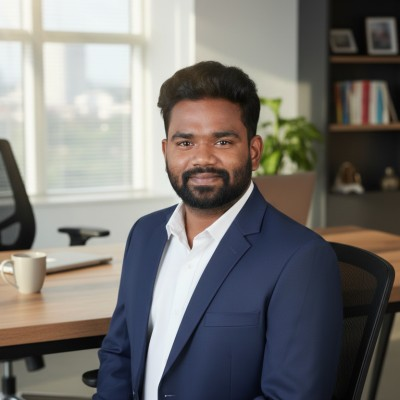 Gibson Remigio, Founder and CEO of Blues Renewables, solar company in Chennai