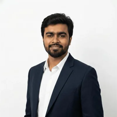 Lokesh, Founder and CEO of Blues Renewables, solar company in Chennai